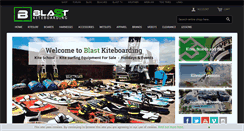 Desktop Screenshot of blastkiteboarding.co.uk