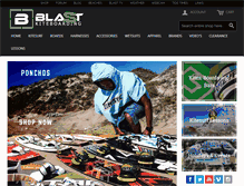 Tablet Screenshot of blastkiteboarding.co.uk